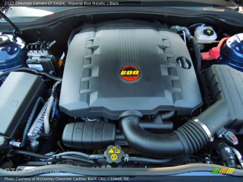 Imperial Blue Metallic / Black 2012 Chevrolet Camaro LT Coupe