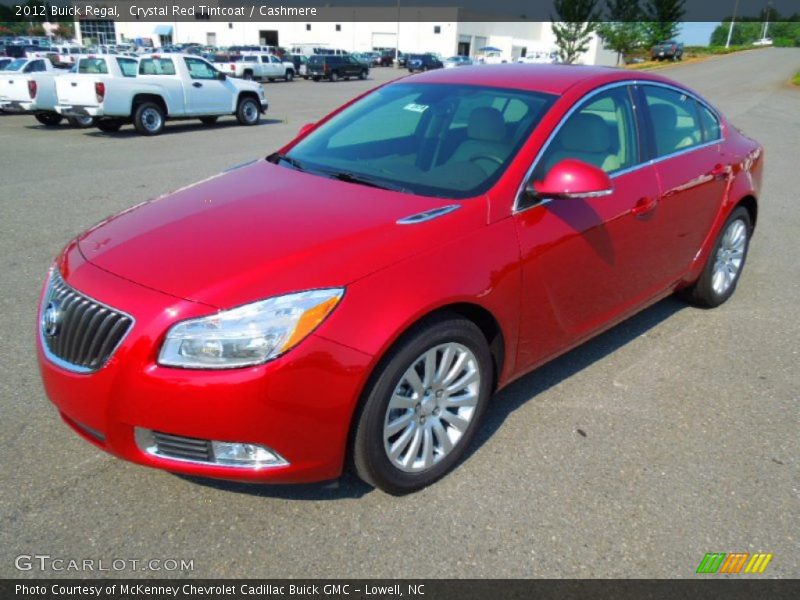 Crystal Red Tintcoat / Cashmere 2012 Buick Regal