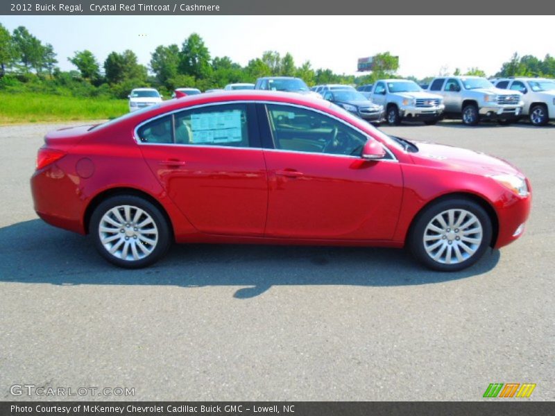 Crystal Red Tintcoat / Cashmere 2012 Buick Regal