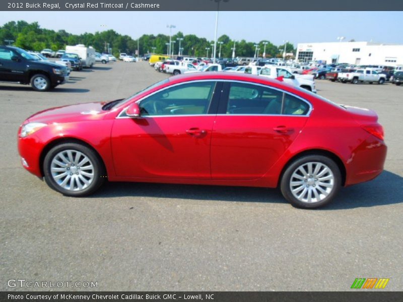 Crystal Red Tintcoat / Cashmere 2012 Buick Regal