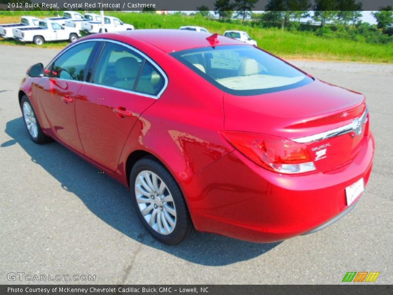 Crystal Red Tintcoat / Cashmere 2012 Buick Regal
