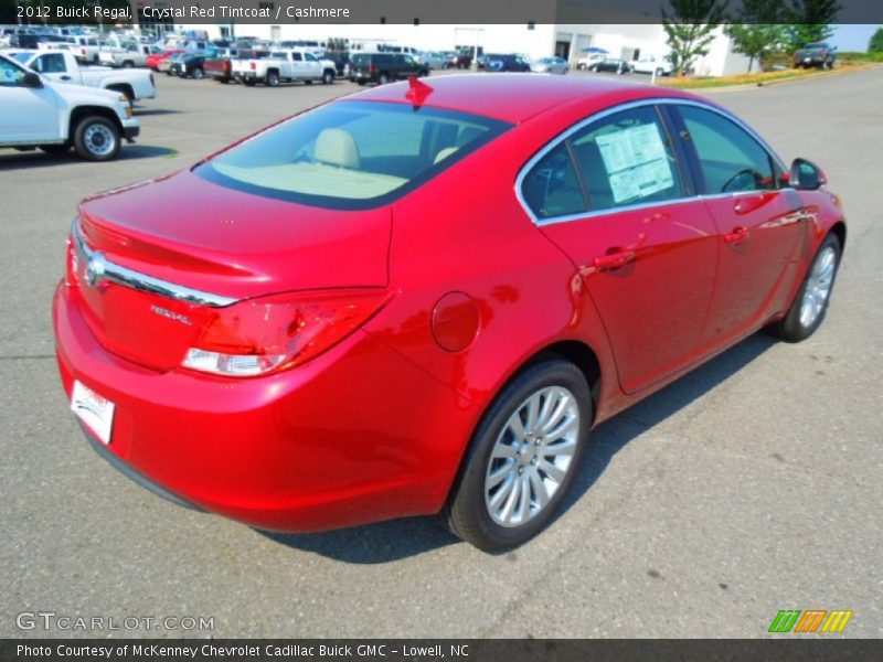Crystal Red Tintcoat / Cashmere 2012 Buick Regal