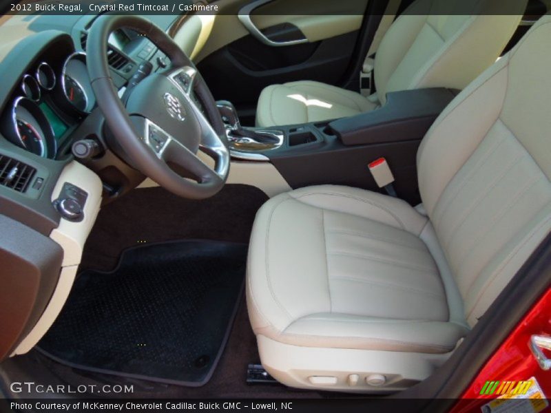 Crystal Red Tintcoat / Cashmere 2012 Buick Regal