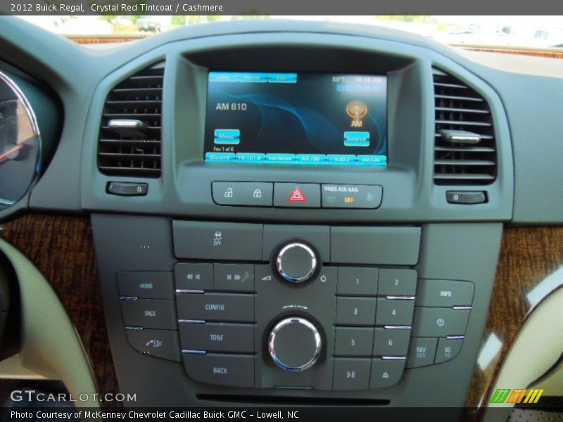 Crystal Red Tintcoat / Cashmere 2012 Buick Regal