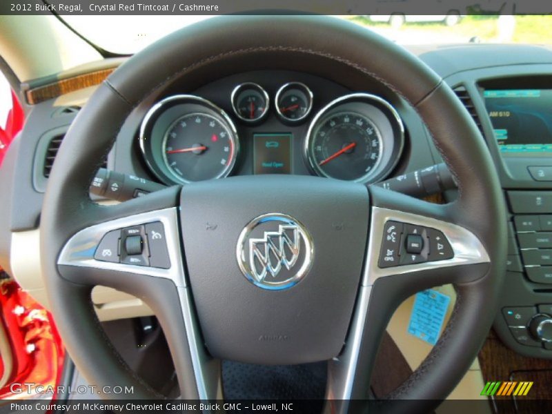 Crystal Red Tintcoat / Cashmere 2012 Buick Regal