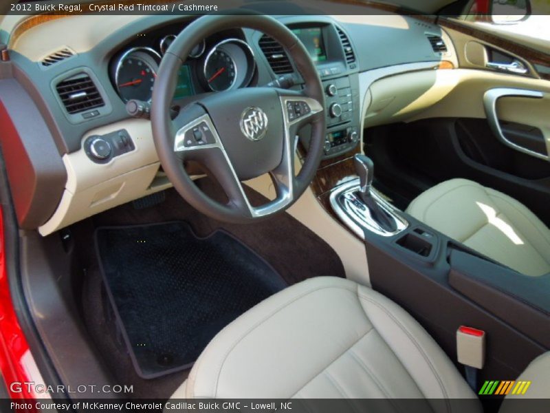 Crystal Red Tintcoat / Cashmere 2012 Buick Regal