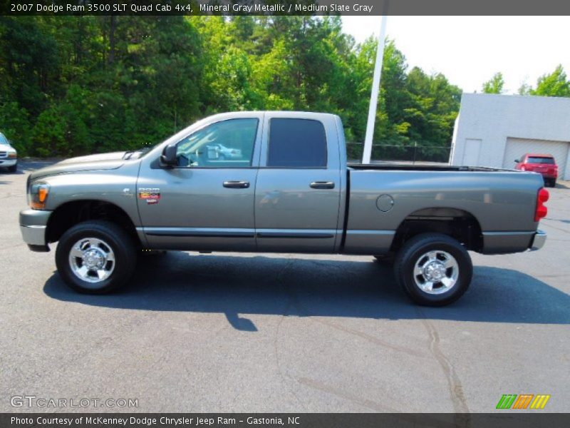  2007 Ram 3500 SLT Quad Cab 4x4 Mineral Gray Metallic