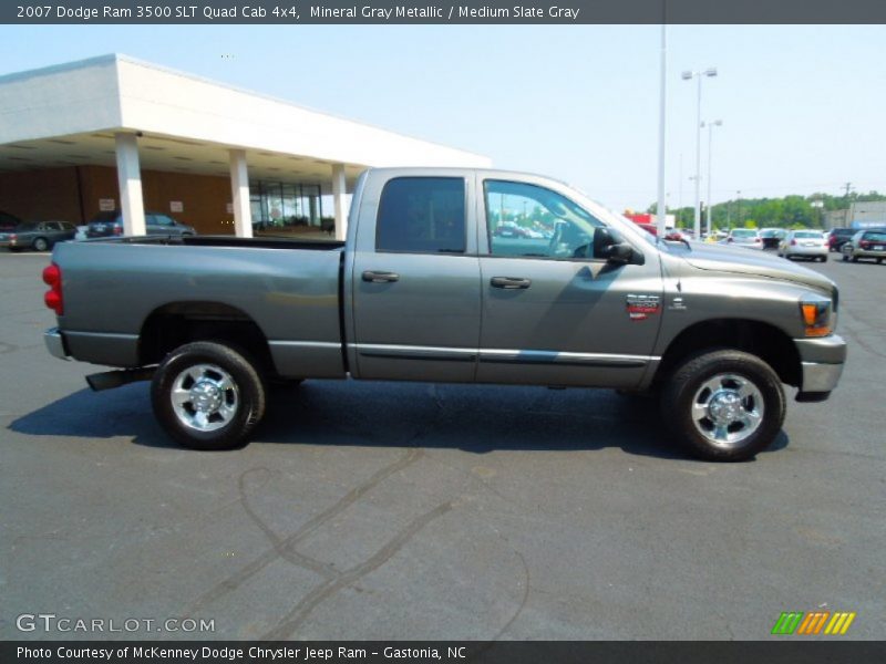  2007 Ram 3500 SLT Quad Cab 4x4 Mineral Gray Metallic
