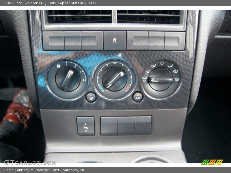 Controls of 2009 Explorer XLT