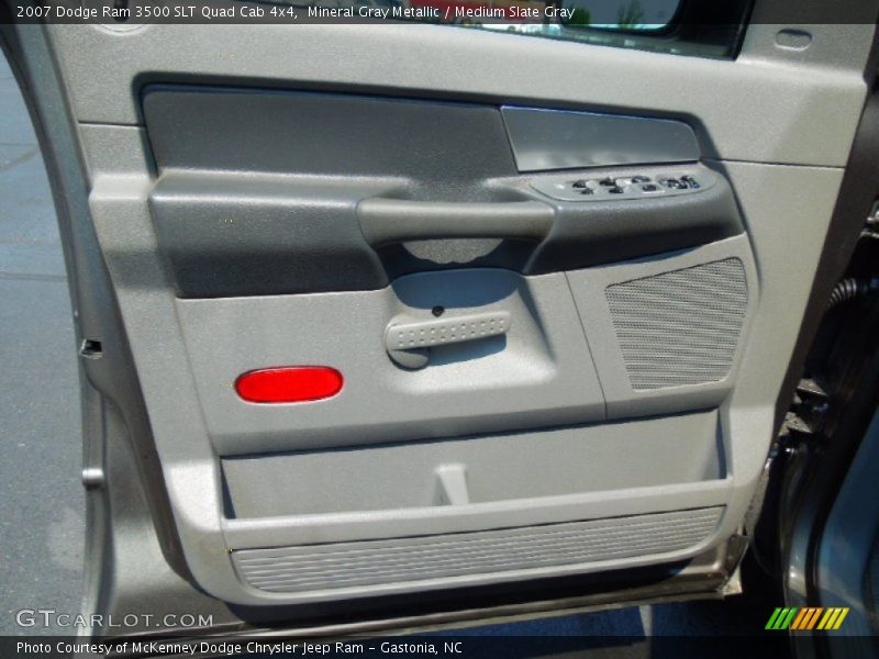 Mineral Gray Metallic / Medium Slate Gray 2007 Dodge Ram 3500 SLT Quad Cab 4x4