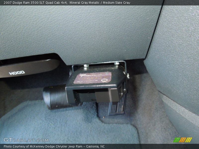 Mineral Gray Metallic / Medium Slate Gray 2007 Dodge Ram 3500 SLT Quad Cab 4x4
