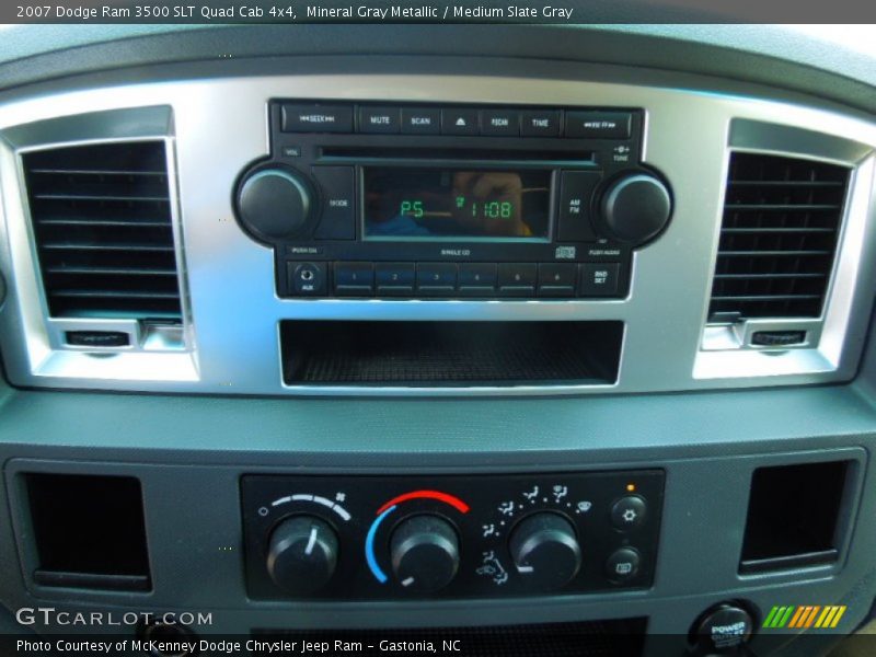 Mineral Gray Metallic / Medium Slate Gray 2007 Dodge Ram 3500 SLT Quad Cab 4x4