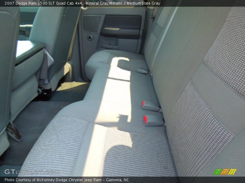 Mineral Gray Metallic / Medium Slate Gray 2007 Dodge Ram 3500 SLT Quad Cab 4x4