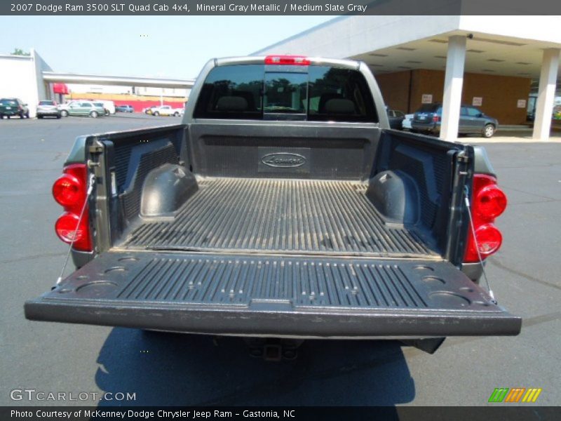 Mineral Gray Metallic / Medium Slate Gray 2007 Dodge Ram 3500 SLT Quad Cab 4x4