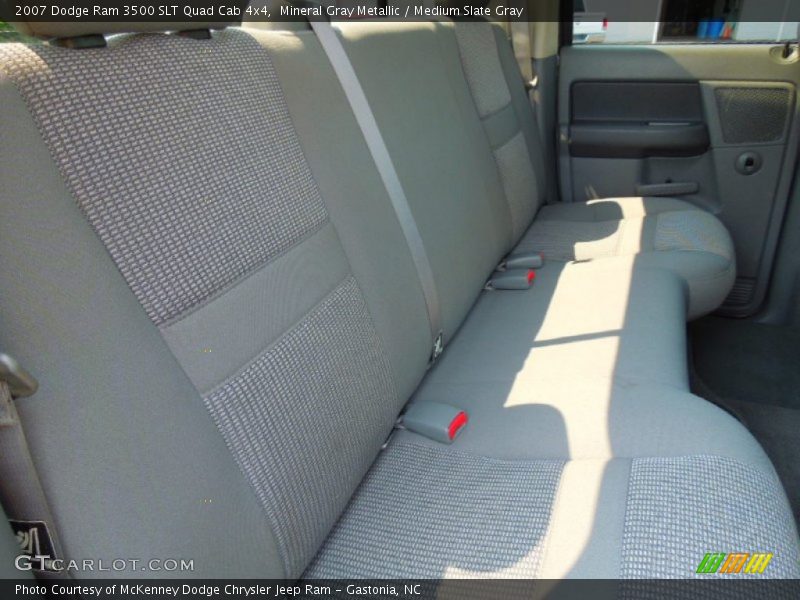 Mineral Gray Metallic / Medium Slate Gray 2007 Dodge Ram 3500 SLT Quad Cab 4x4