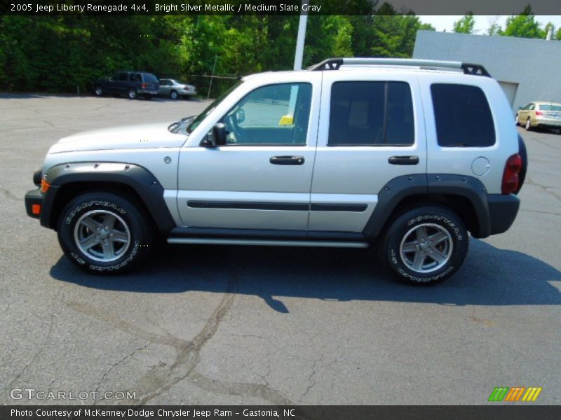Bright Silver Metallic / Medium Slate Gray 2005 Jeep Liberty Renegade 4x4
