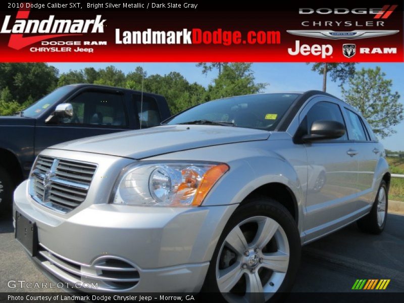 Bright Silver Metallic / Dark Slate Gray 2010 Dodge Caliber SXT