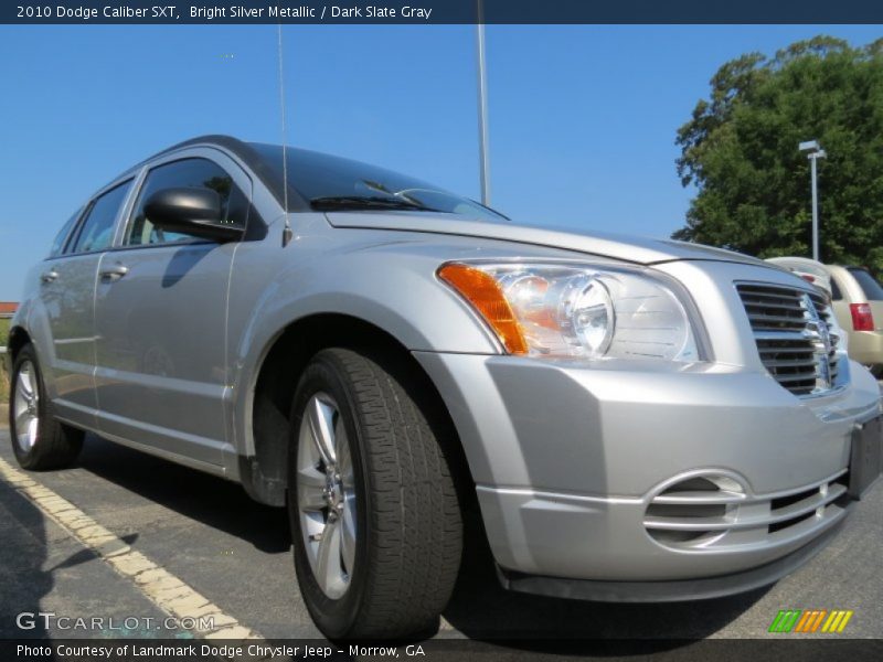 Bright Silver Metallic / Dark Slate Gray 2010 Dodge Caliber SXT