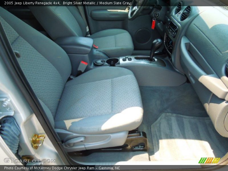 Bright Silver Metallic / Medium Slate Gray 2005 Jeep Liberty Renegade 4x4