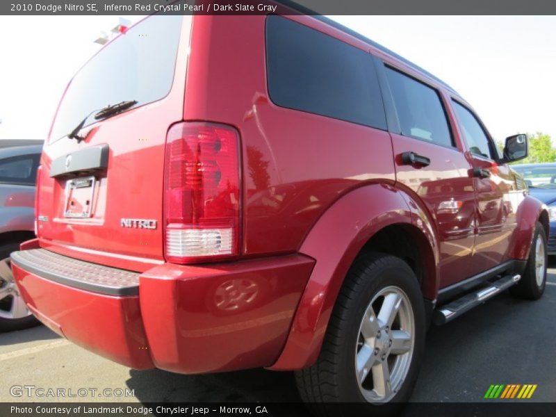 Inferno Red Crystal Pearl / Dark Slate Gray 2010 Dodge Nitro SE