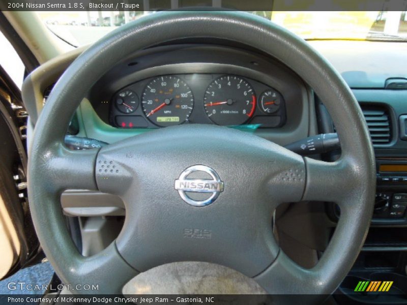 Blackout / Taupe 2004 Nissan Sentra 1.8 S