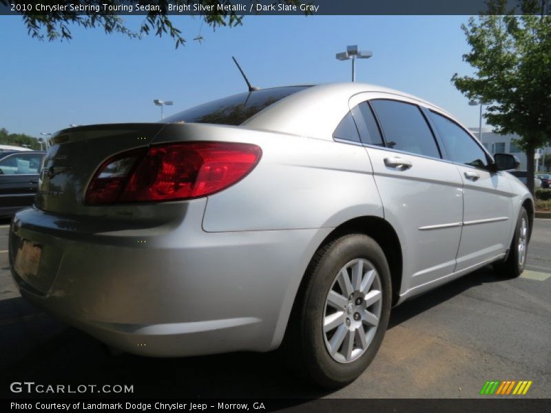 Bright Silver Metallic / Dark Slate Gray 2010 Chrysler Sebring Touring Sedan
