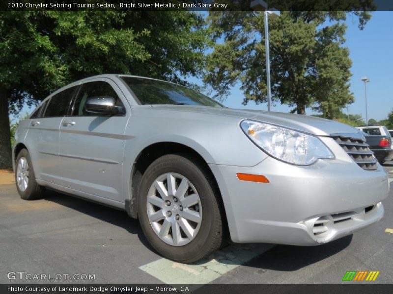 Bright Silver Metallic / Dark Slate Gray 2010 Chrysler Sebring Touring Sedan