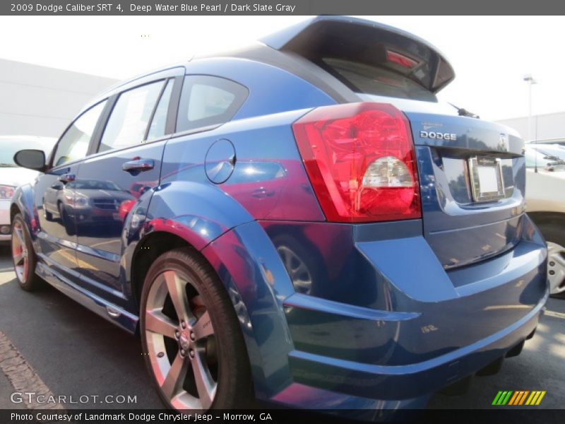Deep Water Blue Pearl / Dark Slate Gray 2009 Dodge Caliber SRT 4