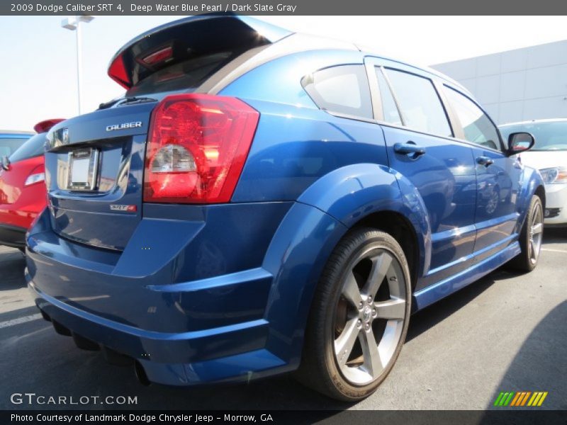 Deep Water Blue Pearl / Dark Slate Gray 2009 Dodge Caliber SRT 4