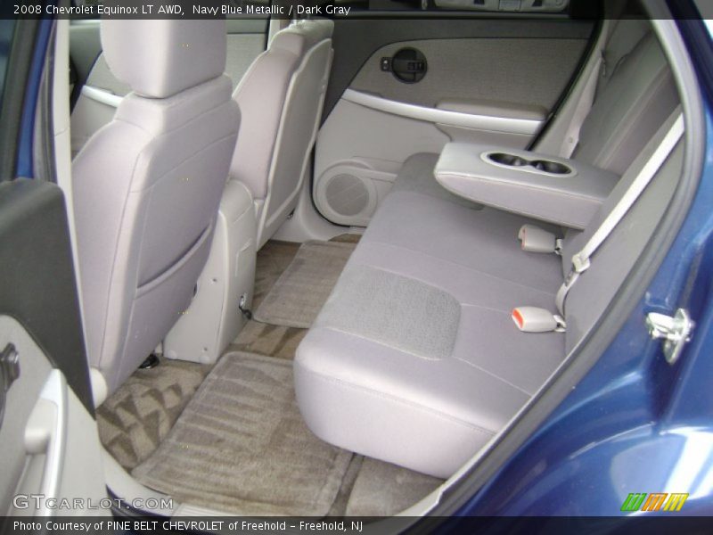 Navy Blue Metallic / Dark Gray 2008 Chevrolet Equinox LT AWD
