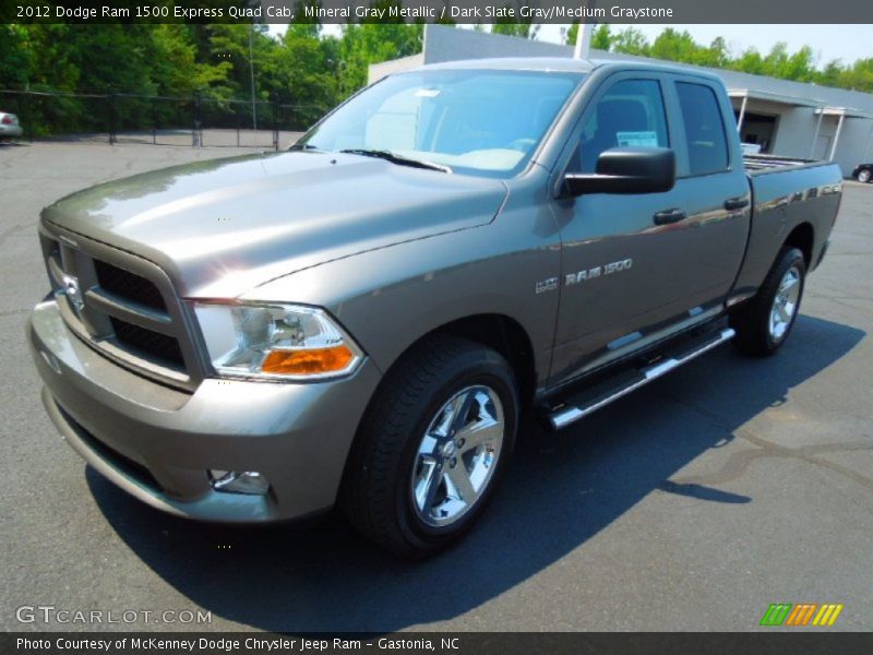 Mineral Gray Metallic / Dark Slate Gray/Medium Graystone 2012 Dodge Ram 1500 Express Quad Cab
