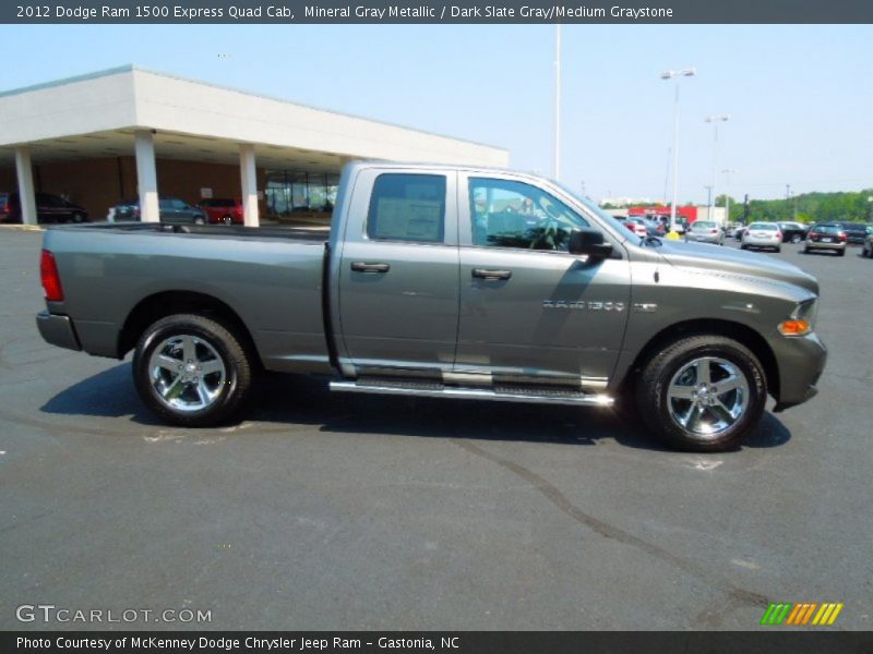  2012 Ram 1500 Express Quad Cab Mineral Gray Metallic