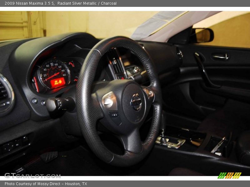 Radiant Silver Metallic / Charcoal 2009 Nissan Maxima 3.5 S