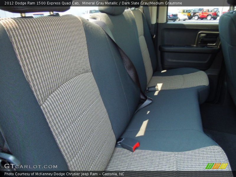 Mineral Gray Metallic / Dark Slate Gray/Medium Graystone 2012 Dodge Ram 1500 Express Quad Cab