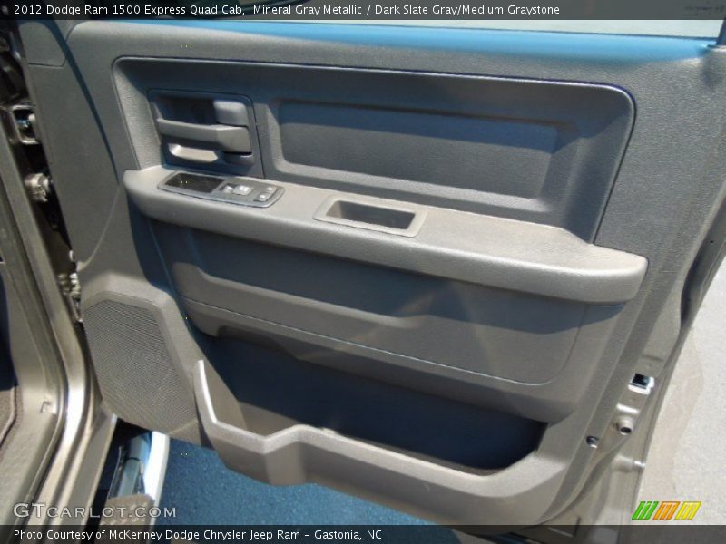 Mineral Gray Metallic / Dark Slate Gray/Medium Graystone 2012 Dodge Ram 1500 Express Quad Cab