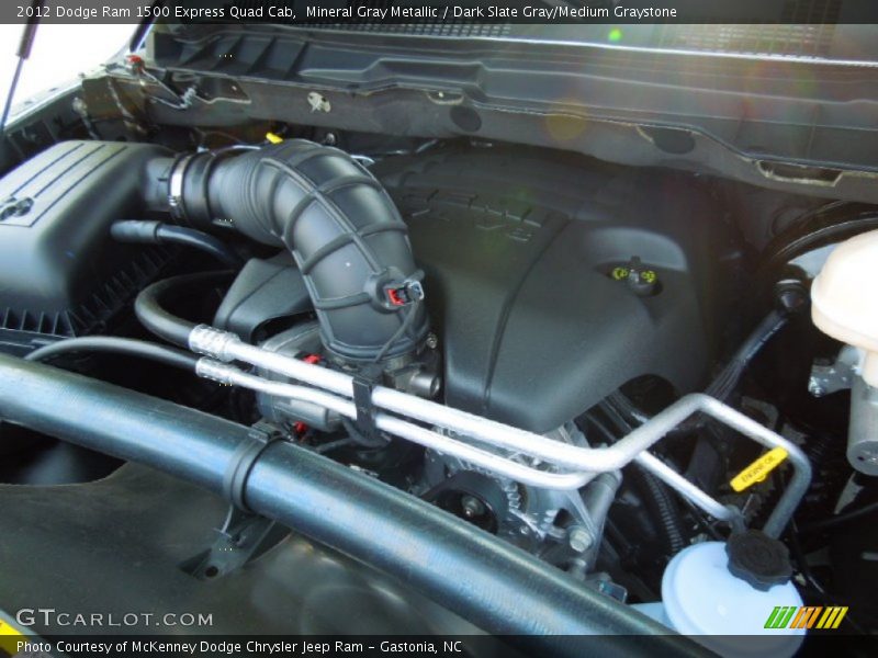 Mineral Gray Metallic / Dark Slate Gray/Medium Graystone 2012 Dodge Ram 1500 Express Quad Cab