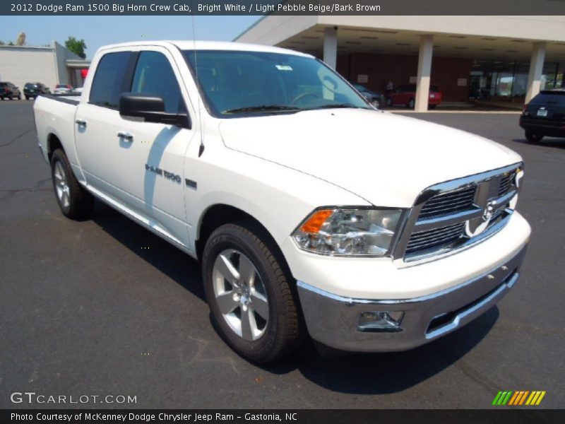 Front 3/4 View of 2012 Ram 1500 Big Horn Crew Cab