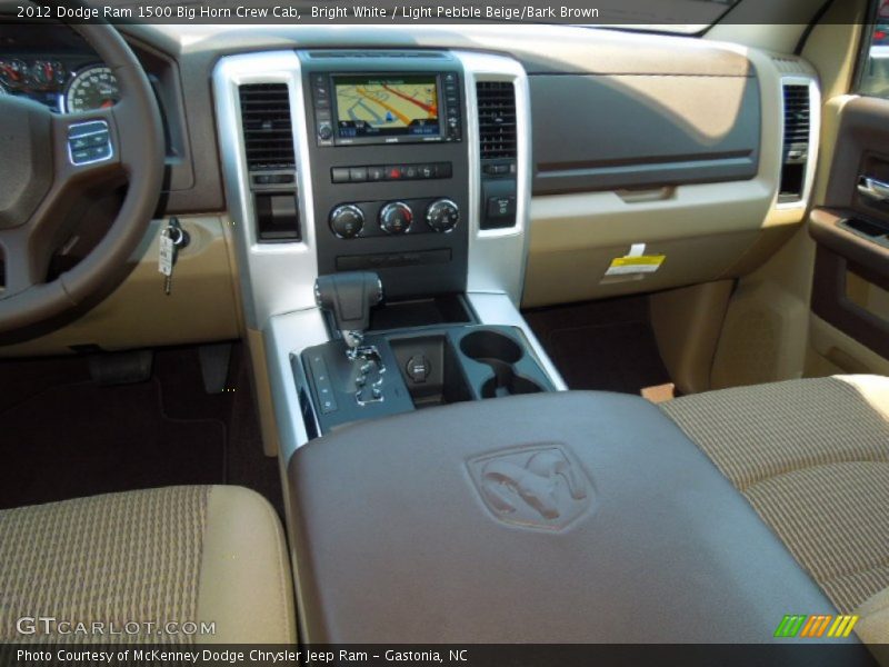 Dashboard of 2012 Ram 1500 Big Horn Crew Cab