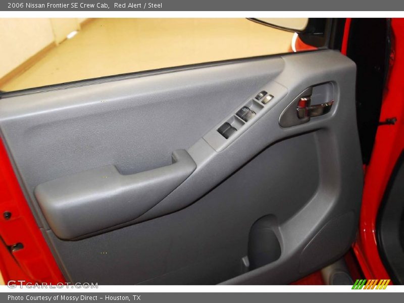 Red Alert / Steel 2006 Nissan Frontier SE Crew Cab
