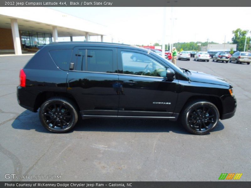 Black / Dark Slate Gray 2012 Jeep Compass Latitude 4x4