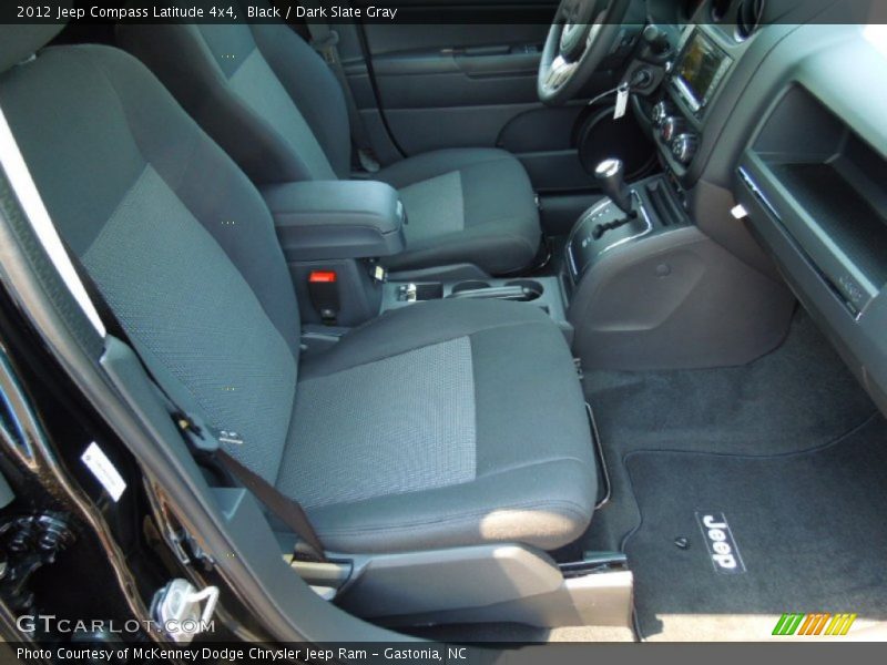 Black / Dark Slate Gray 2012 Jeep Compass Latitude 4x4