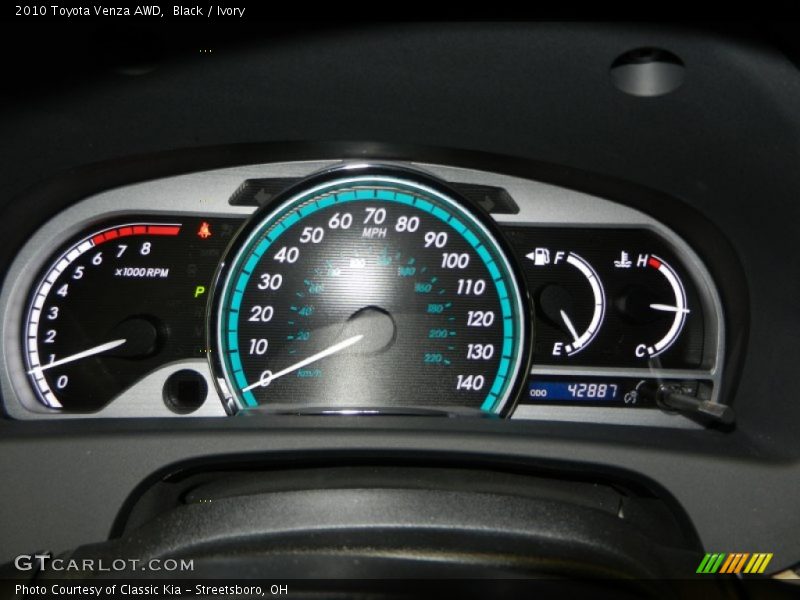 Black / Ivory 2010 Toyota Venza AWD