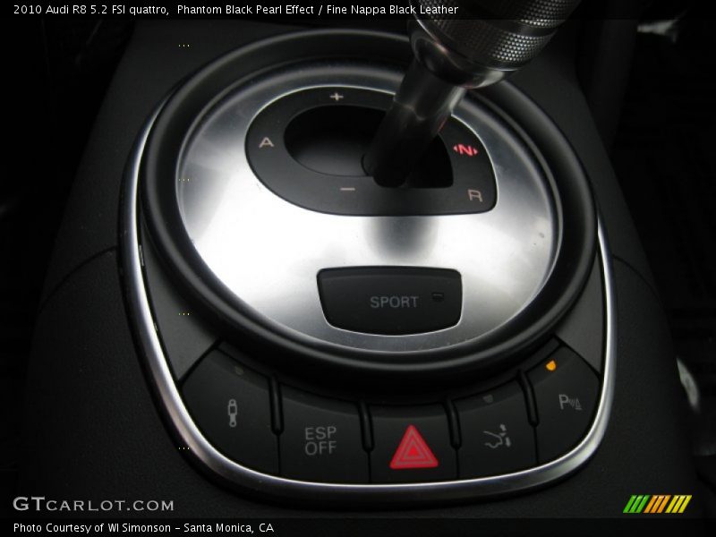  2010 R8 5.2 FSI quattro 6 Speed R tronic Automatic Shifter