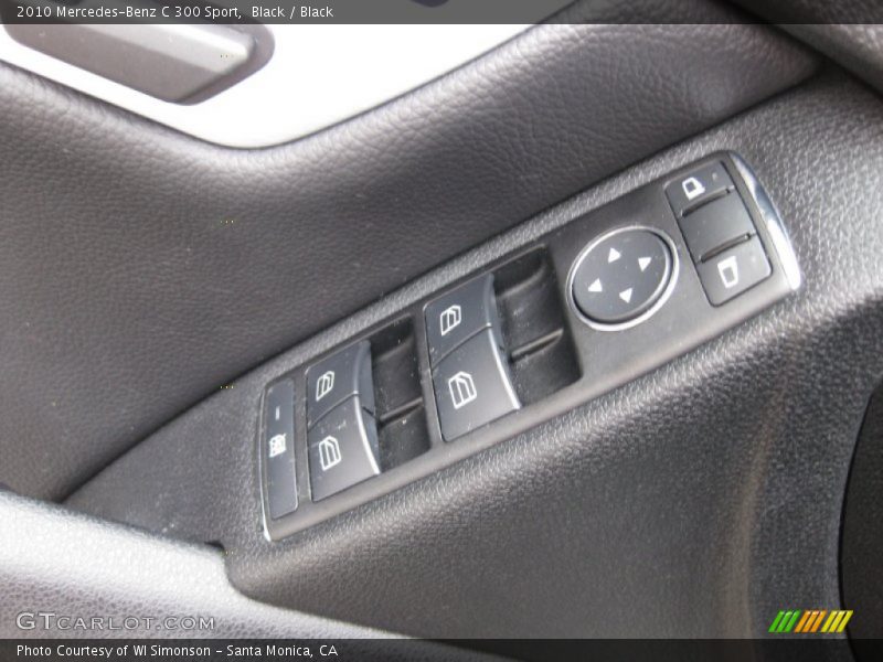 Black / Black 2010 Mercedes-Benz C 300 Sport