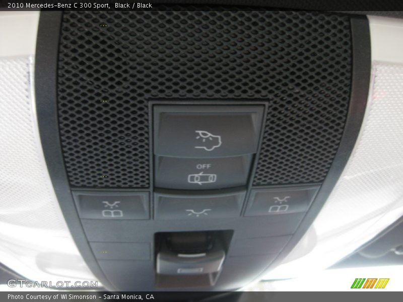 Black / Black 2010 Mercedes-Benz C 300 Sport