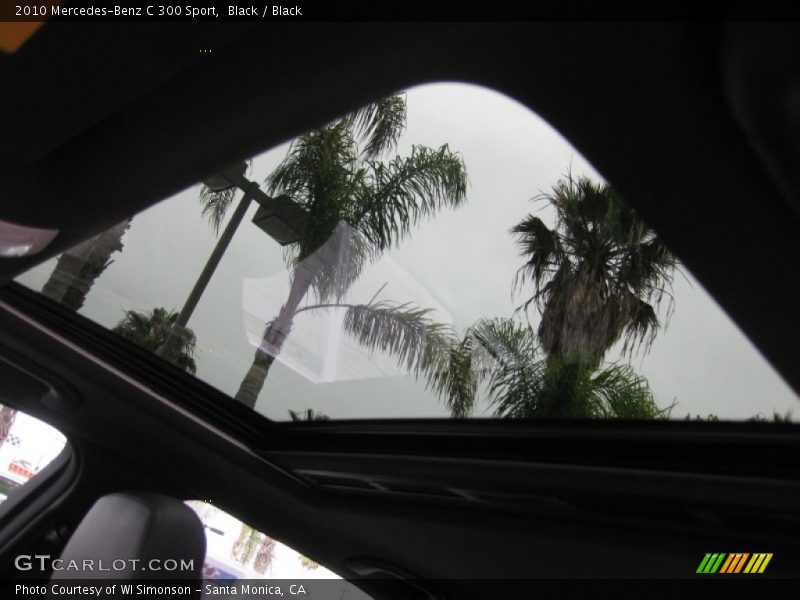 Black / Black 2010 Mercedes-Benz C 300 Sport