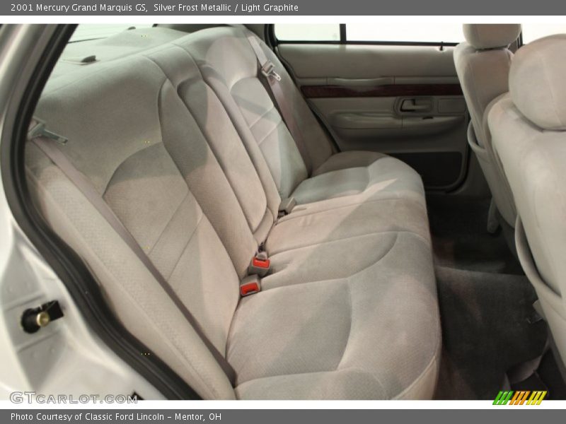 Silver Frost Metallic / Light Graphite 2001 Mercury Grand Marquis GS