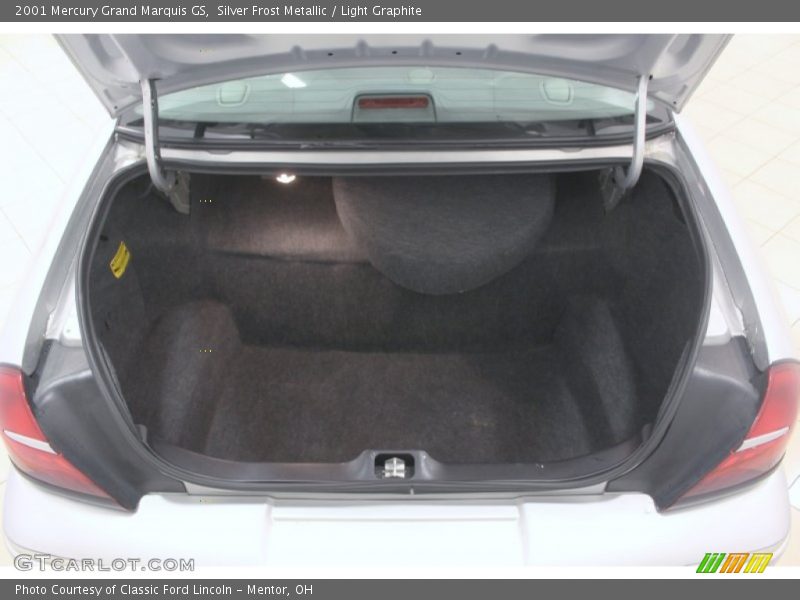 Silver Frost Metallic / Light Graphite 2001 Mercury Grand Marquis GS