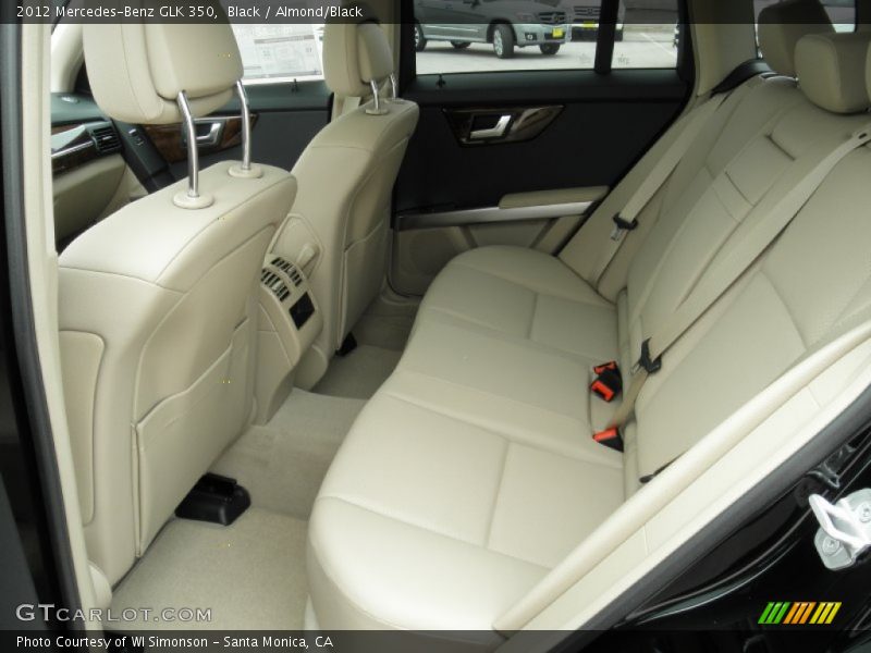Black / Almond/Black 2012 Mercedes-Benz GLK 350