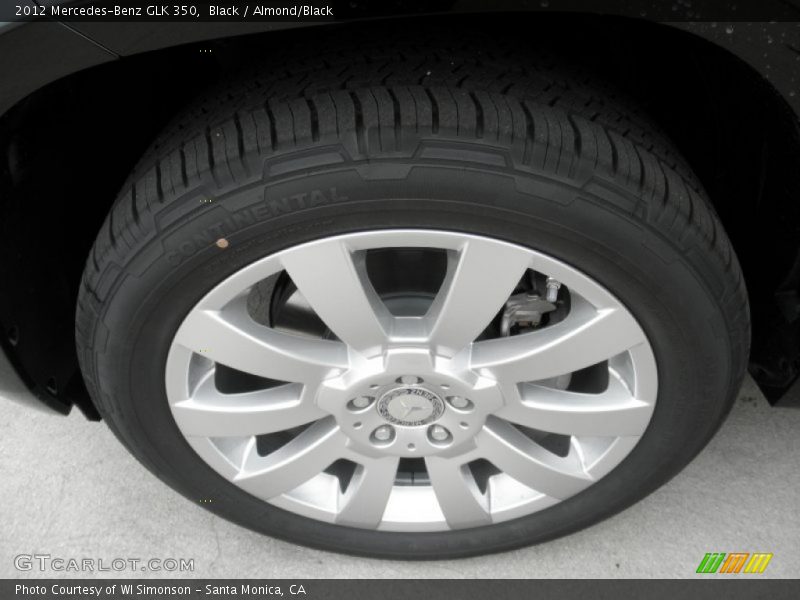 Black / Almond/Black 2012 Mercedes-Benz GLK 350